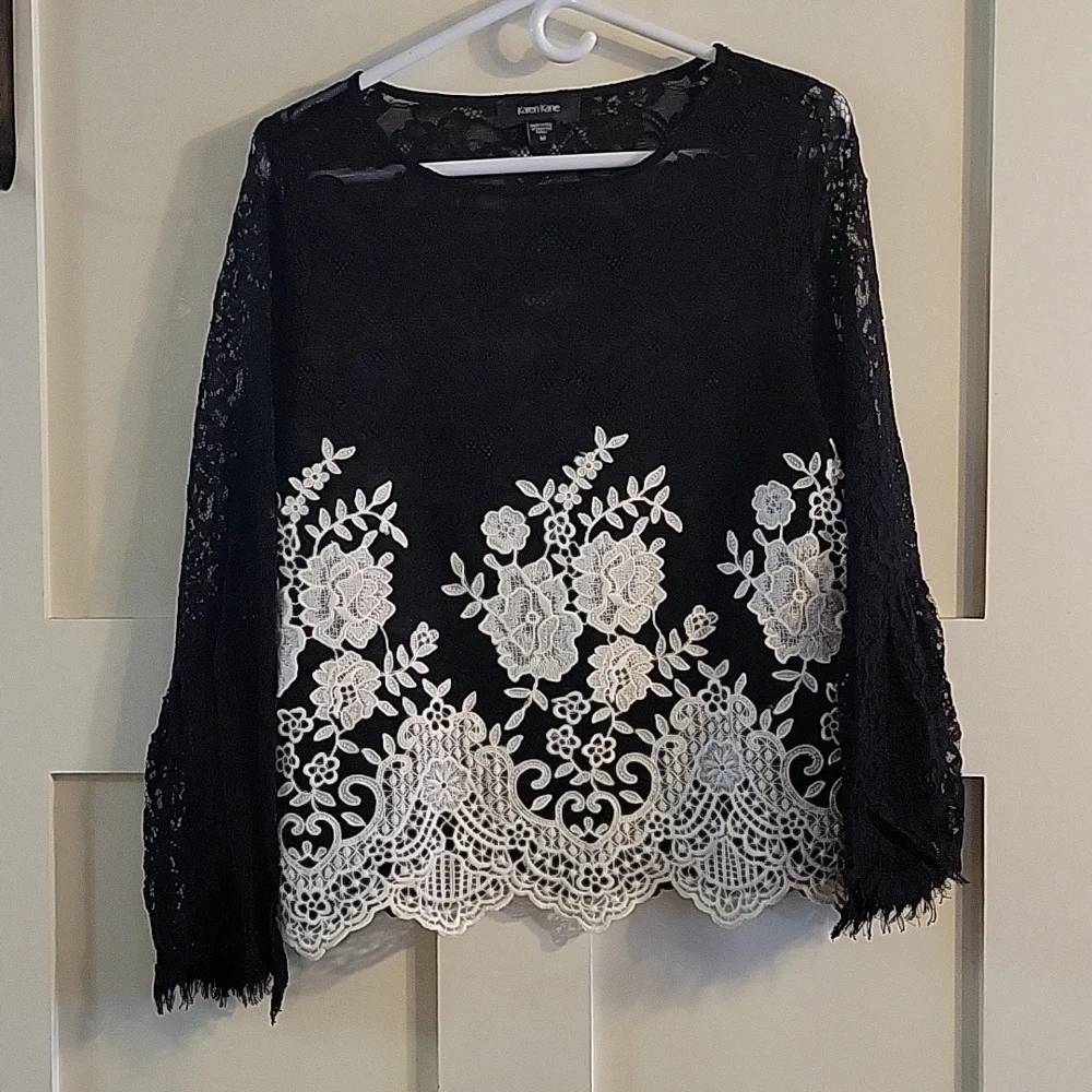 Lace Blouse - Picture 1 of 7